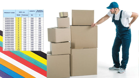 ¿Cómo puedo saber qué medida de zuncho y tipo de zuncho debo utilizar para asegurar mi carga correctamente?