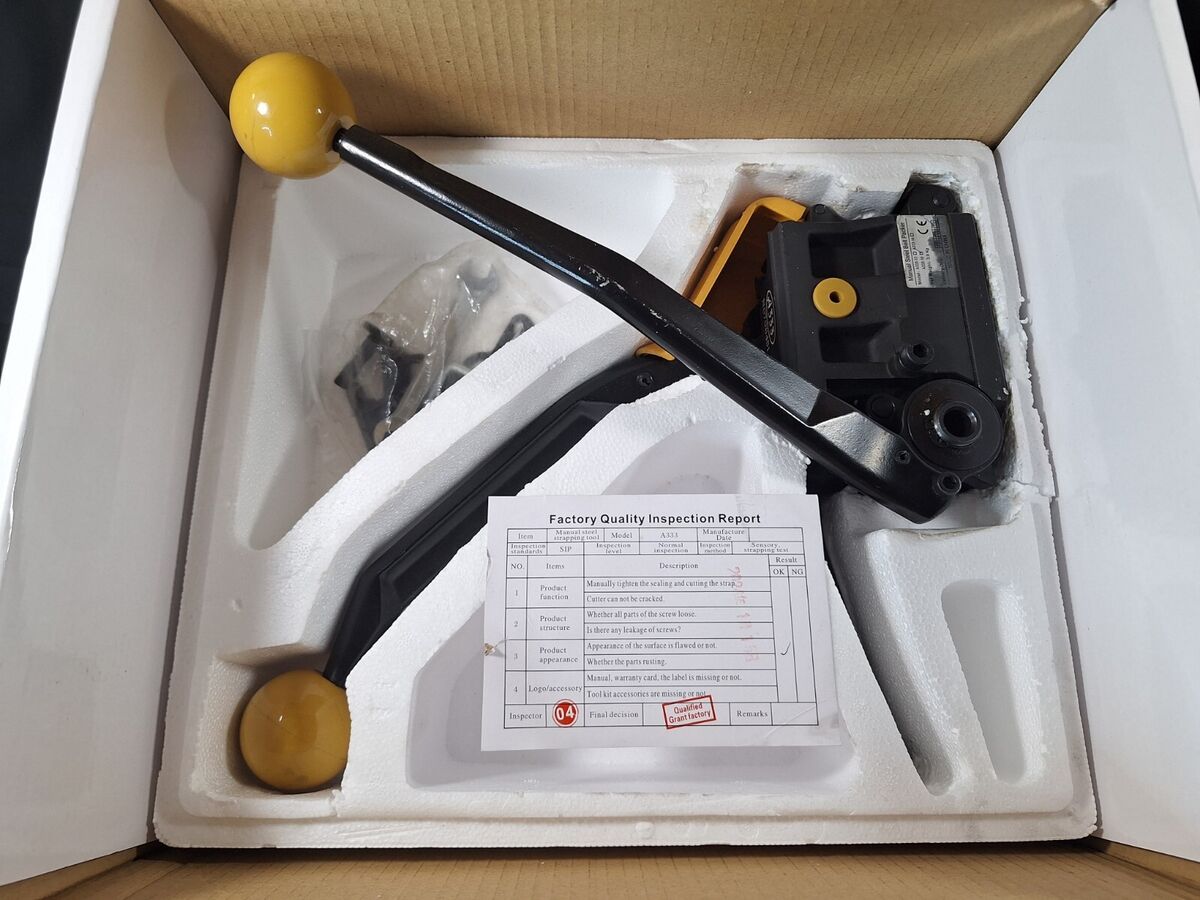 Enzunchadora Multifuncional A333 para Zuncho Metálico