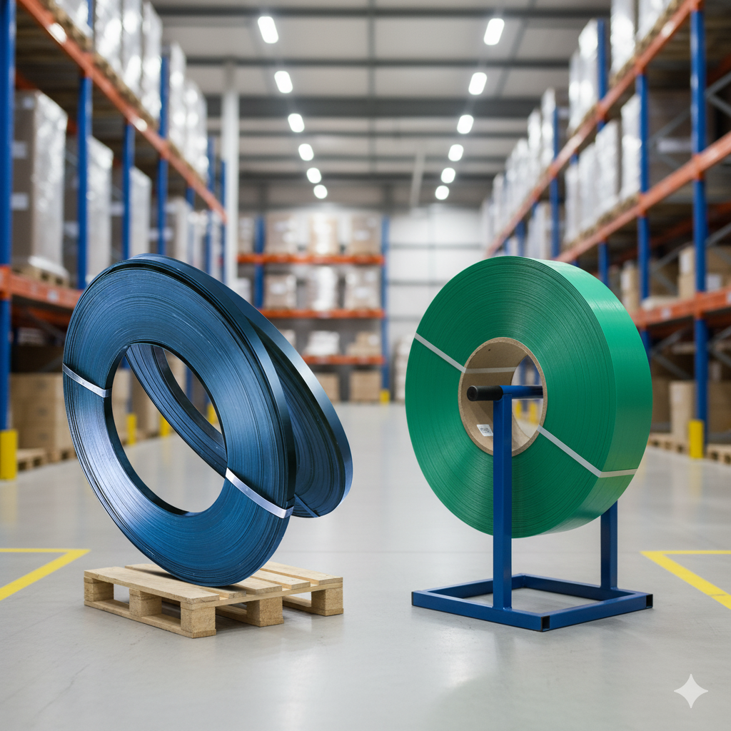 ¿Zuncho Plástico o Metálico? 8 Factores Clave Antes de Elegir