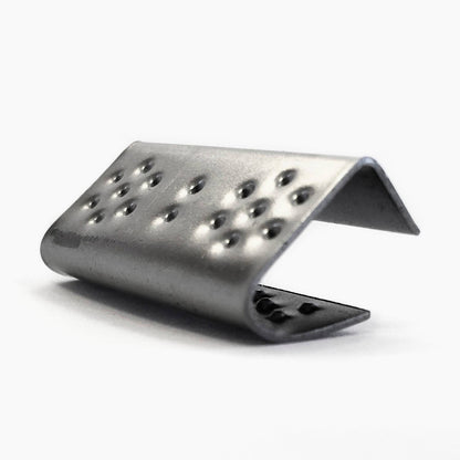 Sellos Metálicos 1/2 Punzonados para PP PET Caja 1 kg