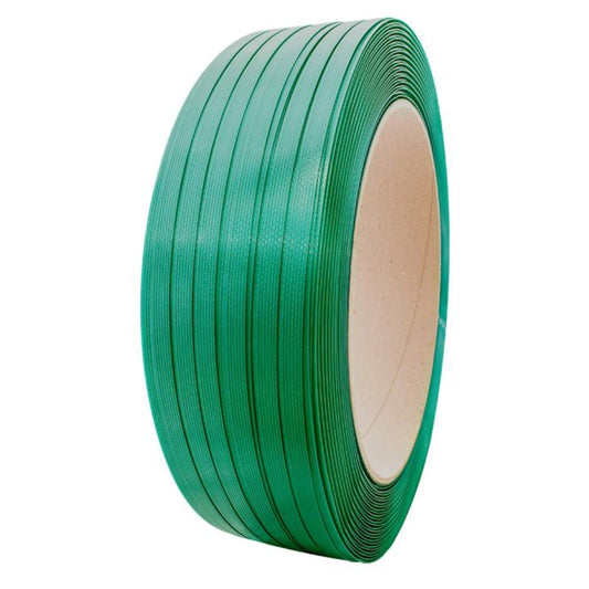 Zuncho PET VerdeRulet 19 x 1.0 mm Rollo de 1.000m