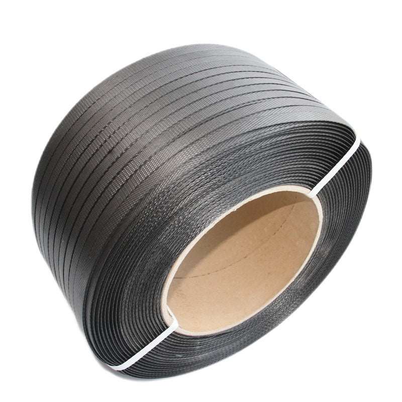 Zuncho PP Negro 12x0.6 mm. rollo 3.100 mts. valor incluye IVA