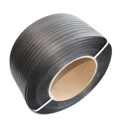 Zuncho PP Negro 12x0.6 mm. rollo 3.100 mts. valor incluye IVA